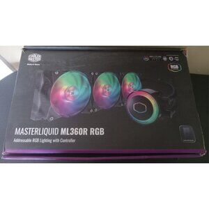 Cooler Master MasterLiquid ML360R RGB CPU Cooler – For Parts or Repair